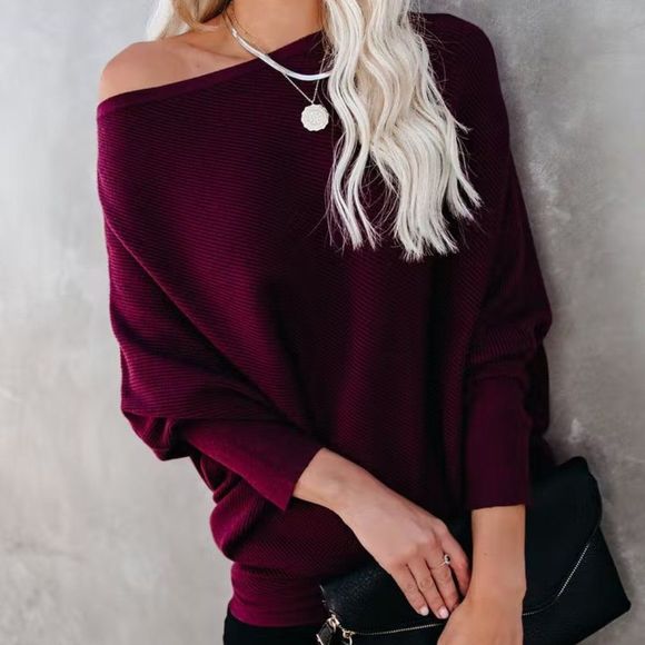 Vici Sweaters - VICI All That Ribbed Cashmere Blend Sweater - NWOT - Size Medium